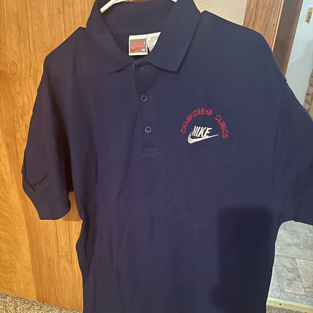 Vintage Nike Clinics Polo